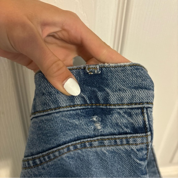 Zara The ‘90S Full Length Jeans Split Hem - Picture 9 of 12